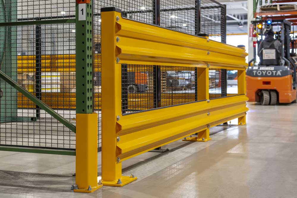 Safety Barrier Guard Rails Omega Industrial Safety